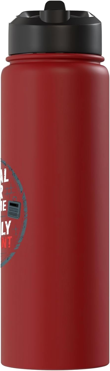 Botella de agua acero inoxidable aislada Trainer's Great