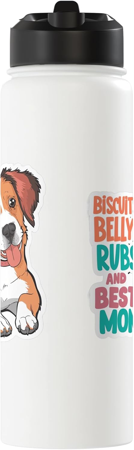 Botella agua térmica acero inox perro cachorro