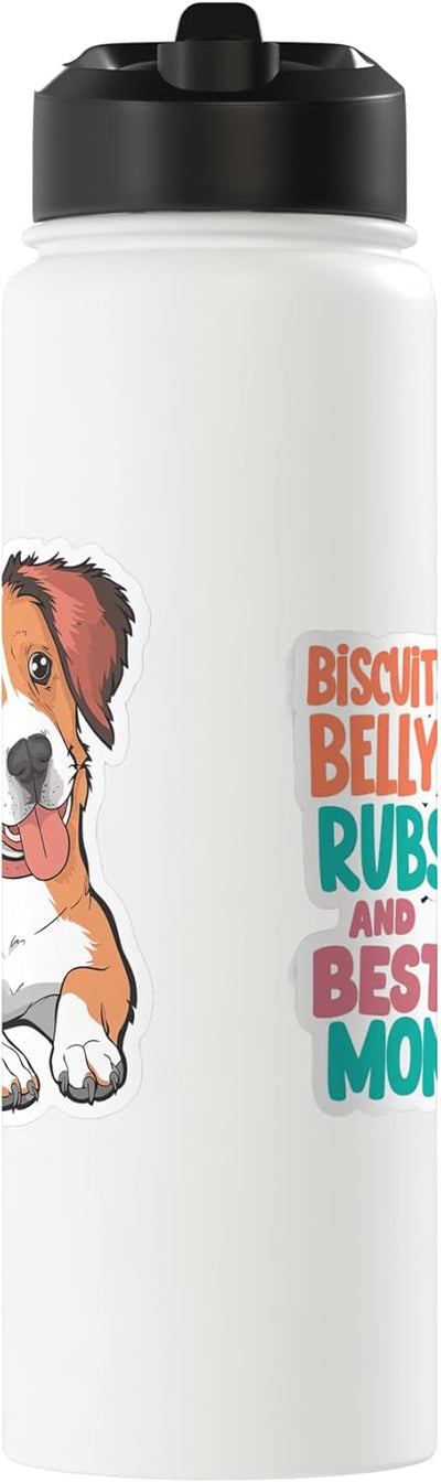 Botella agua térmica acero inox perro cachorro