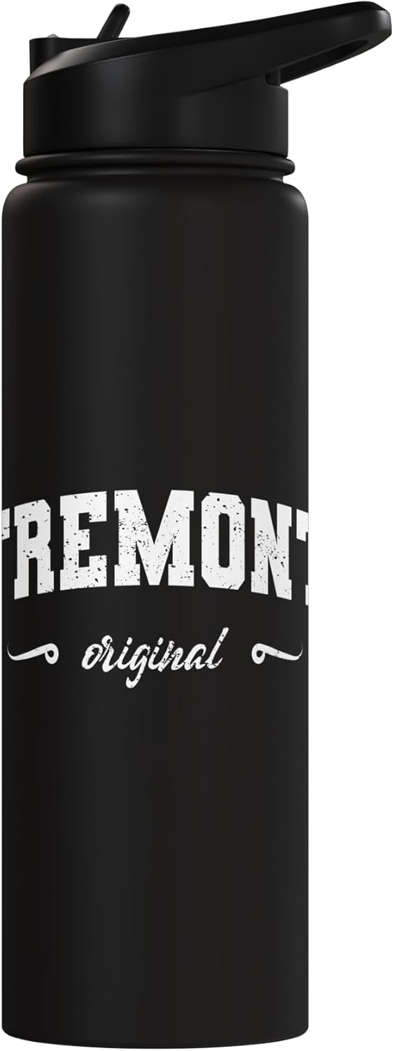 Botella agua acero inox aislada Fremont