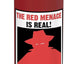 Botella de agua aislada acero inoxidable The Red Menace