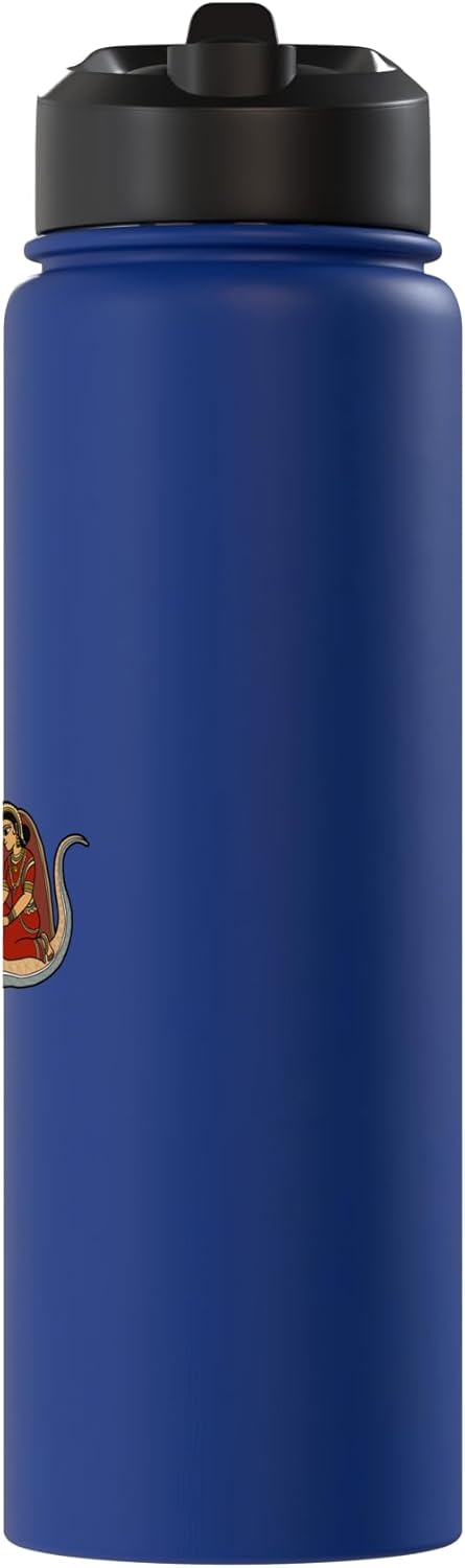 Botella de agua aislada de acero inoxidable Lord Vishnu