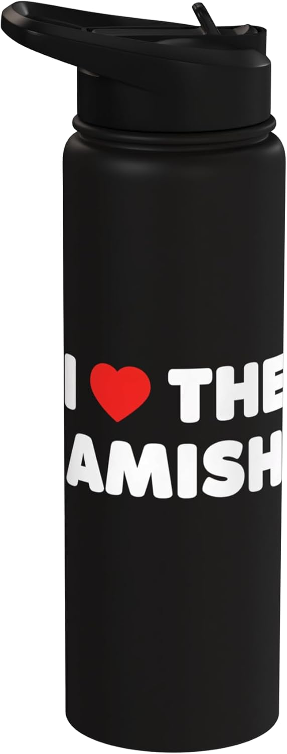 Botella agua acero inox aislada Amish Pride