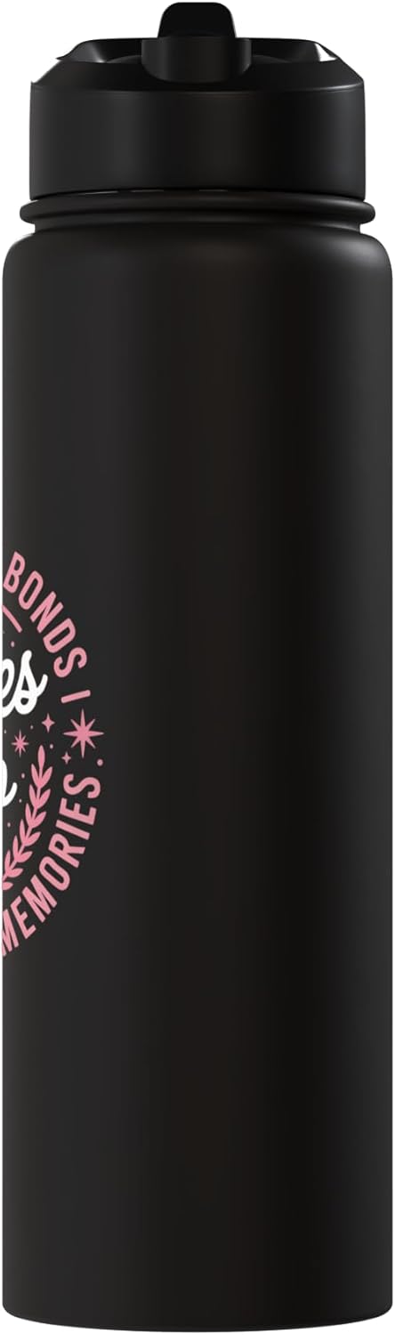 Botella agua acero inox aislada viaje chicas 2025