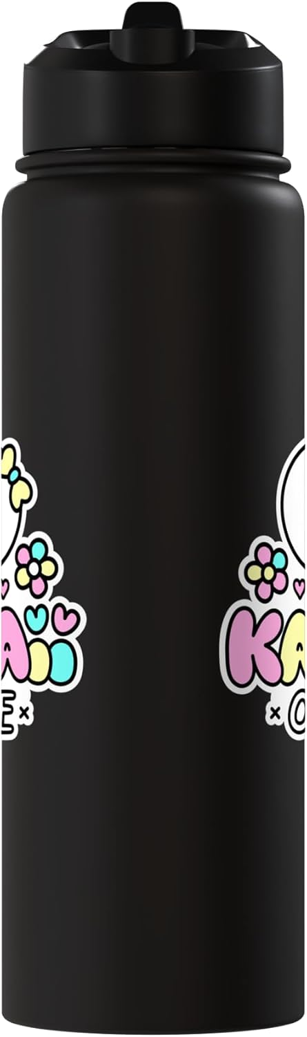 Bottella de agua acero inoxidable Kawaii Or Die