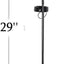 Luz estaca giratoria solar LED blanca para molino de viento
