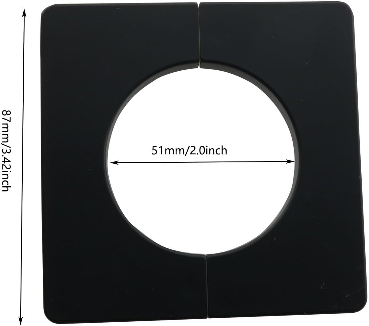 Placa de empalme para llave de 2 pulgadas 2 Pzas