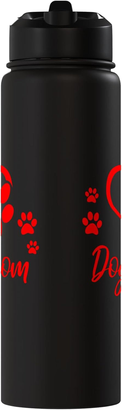 Botella térmica acero inox con estampado de pata de perro