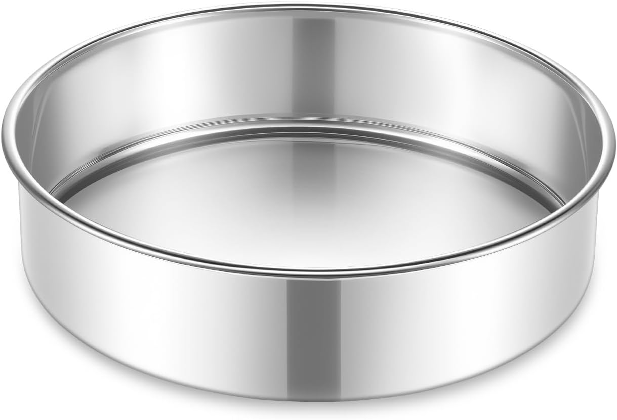 Molde pasteles 7pulg acero inox apto horno lavavajillas