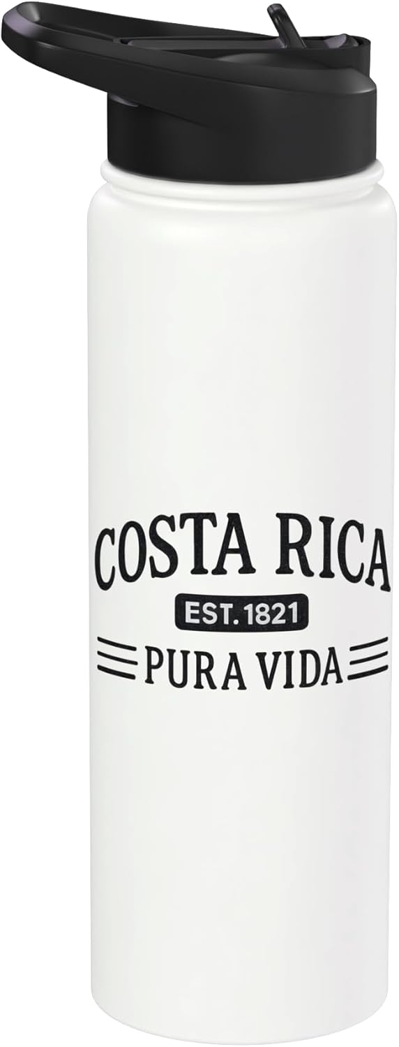 Botella de agua acero inoxidable Pura Vida Costa Rica