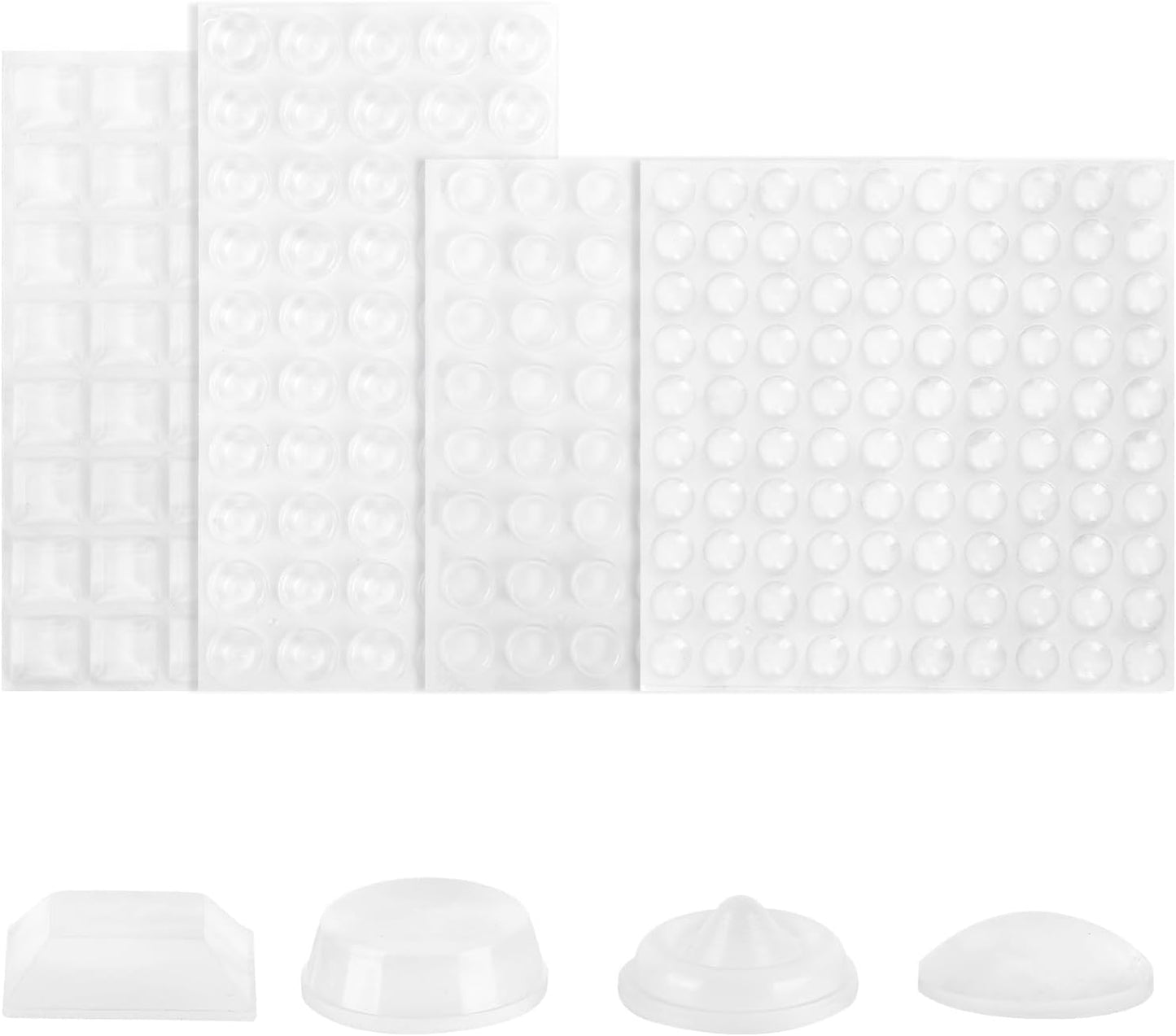 Set 294 Pzas Parachoques Puerta Silicona Antiderrap