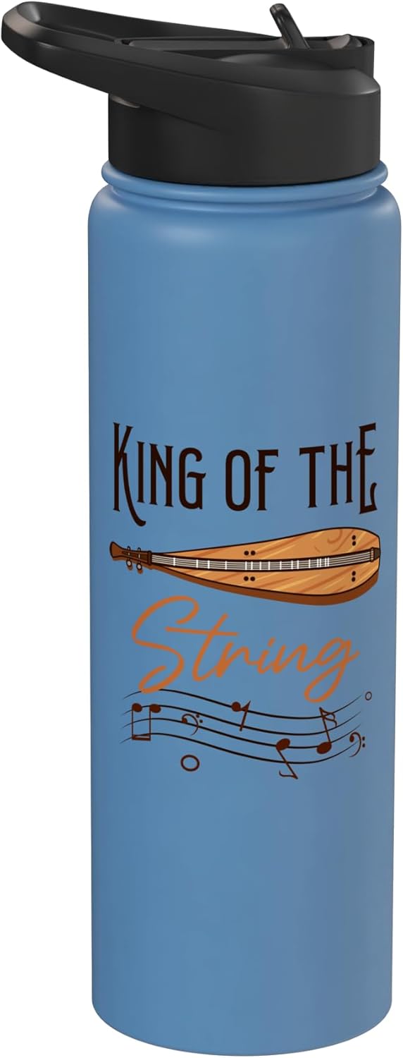 Botella agua térmica acero inox para músicos dulcimer