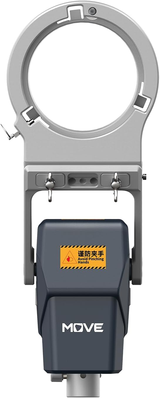 Adaptador luz inalámbrico con control remoto Bowens giro 450°