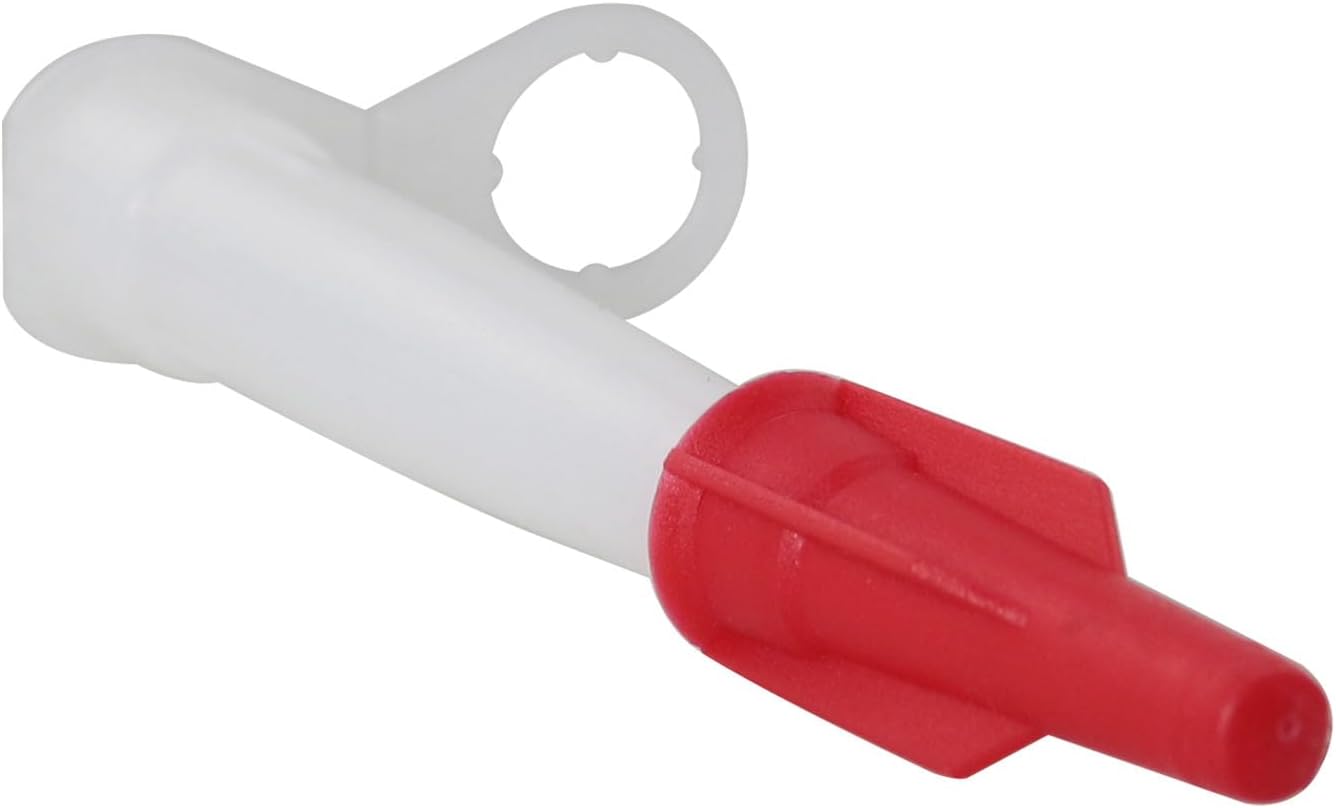 Boquilla antigoteo plástico con tapa comp 10 uds