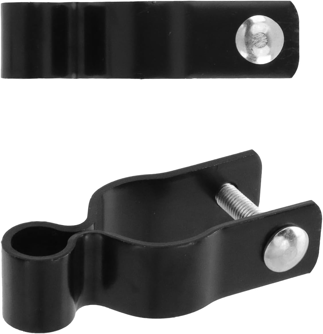 Bisagra poste acero 1-3/8pulg con tornillos negro