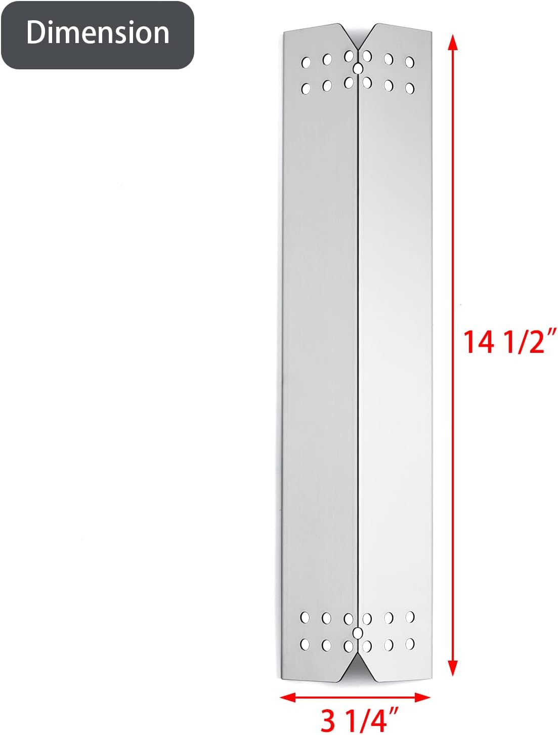 Repuesto parrilla Megamaster 5 acero inox
