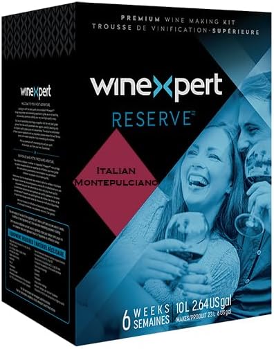 Kit vino italiano Montepulciano 10L Reserva