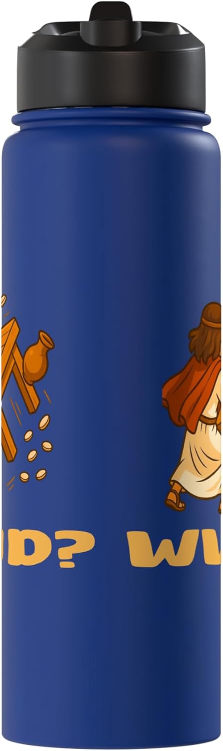Botella de agua acero inoxidable sin BPA con tapa