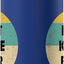 Botella de agua acero inoxidable Kline Name aislada