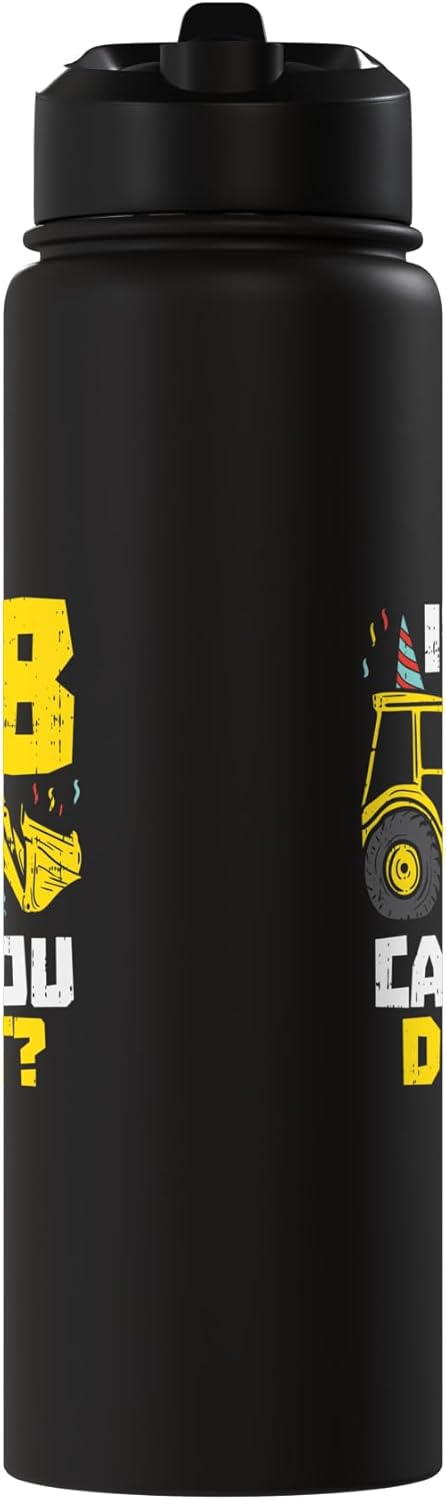 Botella de agua acero inoxidable para cumpleaños 8 años
