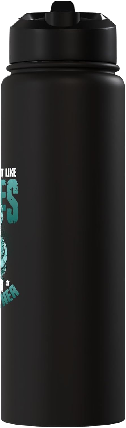 Botella agua acero inox aislada King Cobra