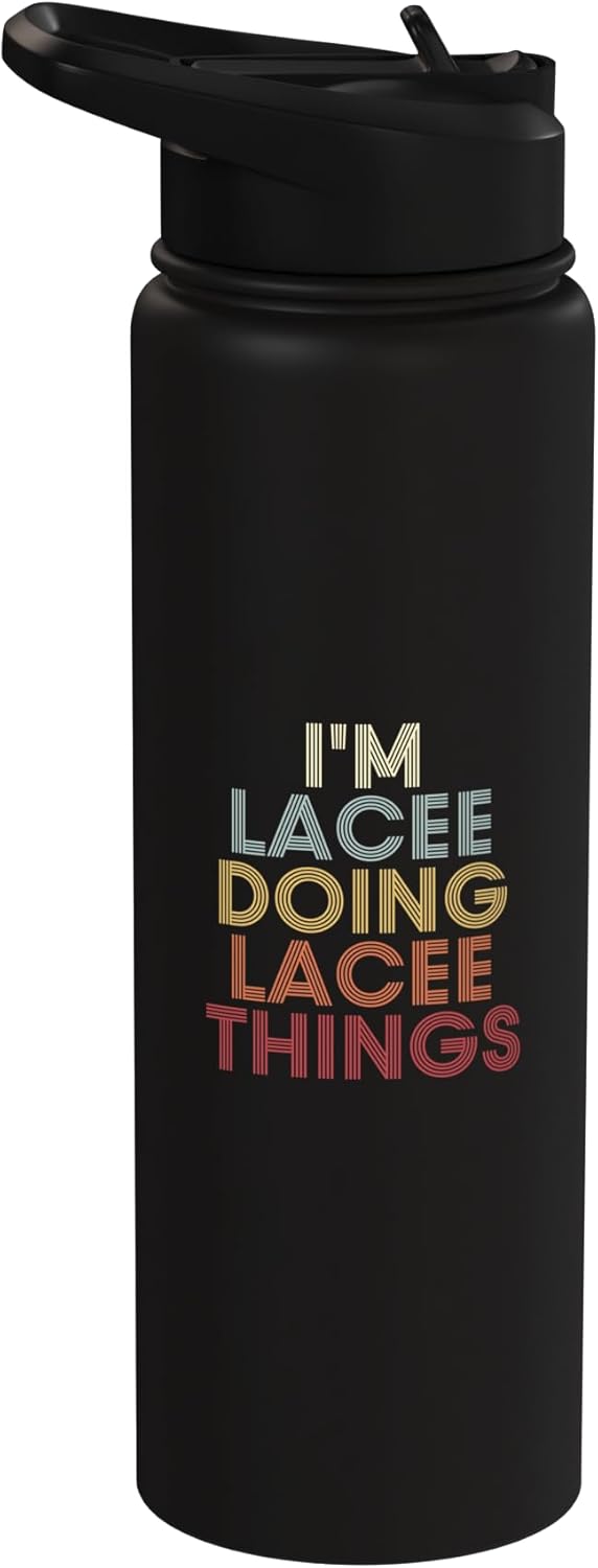 Botella agua acero inox personalizada con nombre