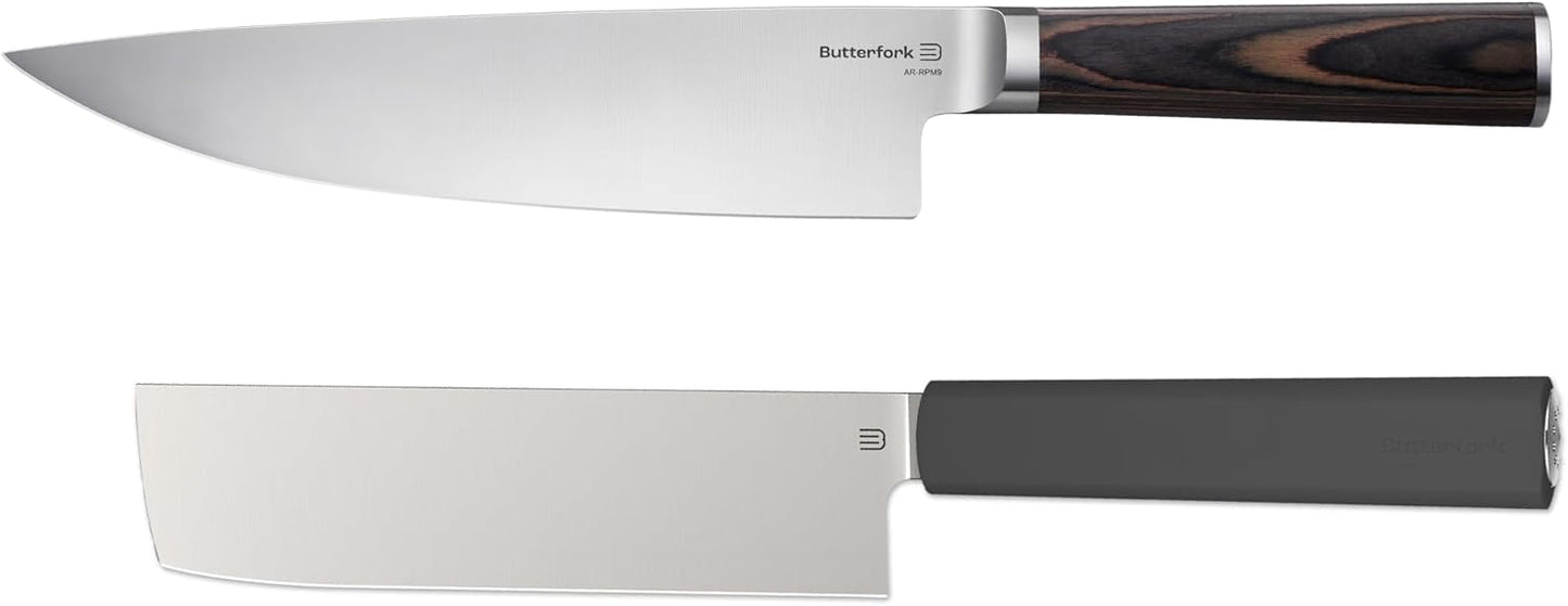 Set Cuchillos Acero Inox Alta Carbono Cocina