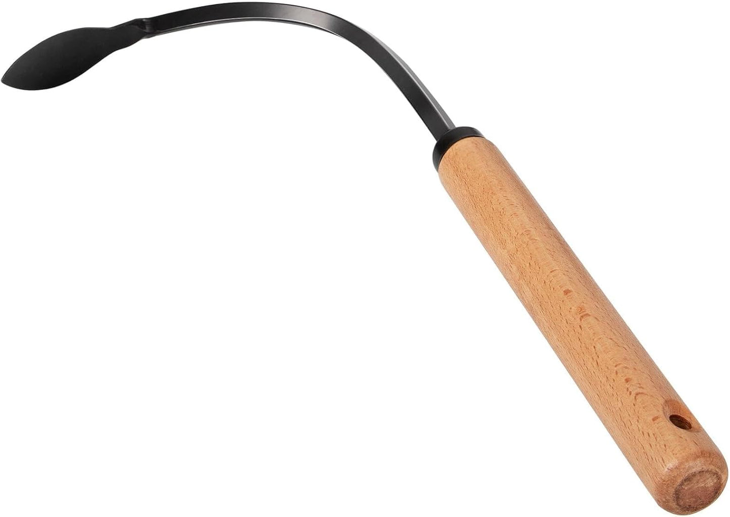 Herramienta desbrozadora acero mango madera