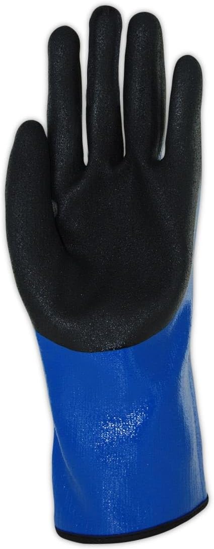 Guantes trabajo impermeables resist. químicos nivel A4