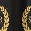 Bottella de agua aislada de acero inoxidable con corona romana