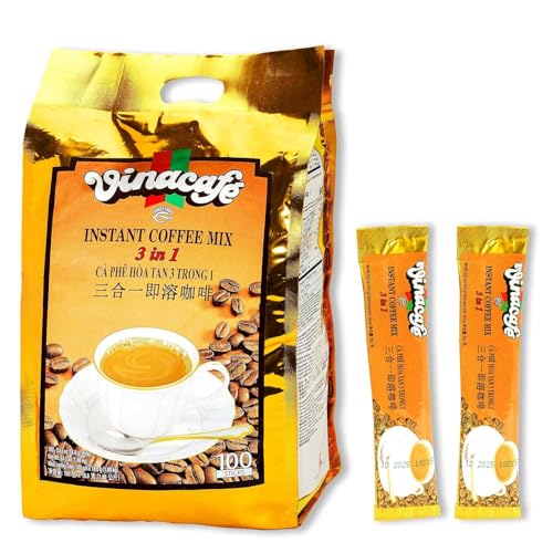 Mezcla de café instantáneo vietnamita 3 en 1 medio suave