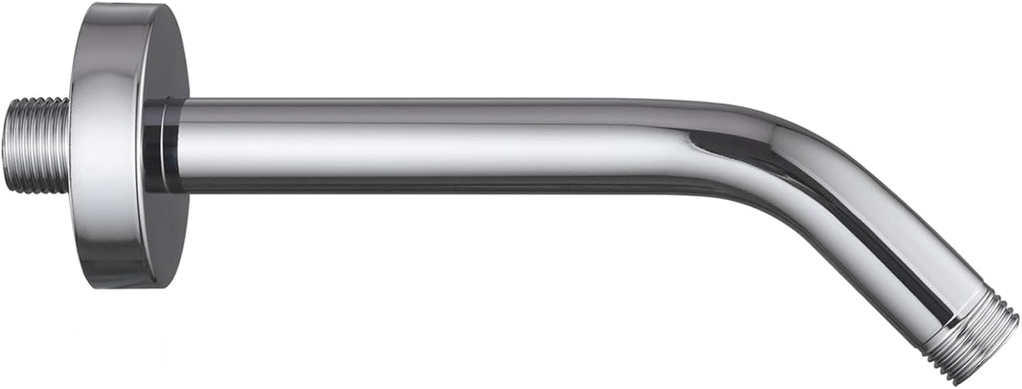 Brazo ducha extensible acero inox 8pulg cromado