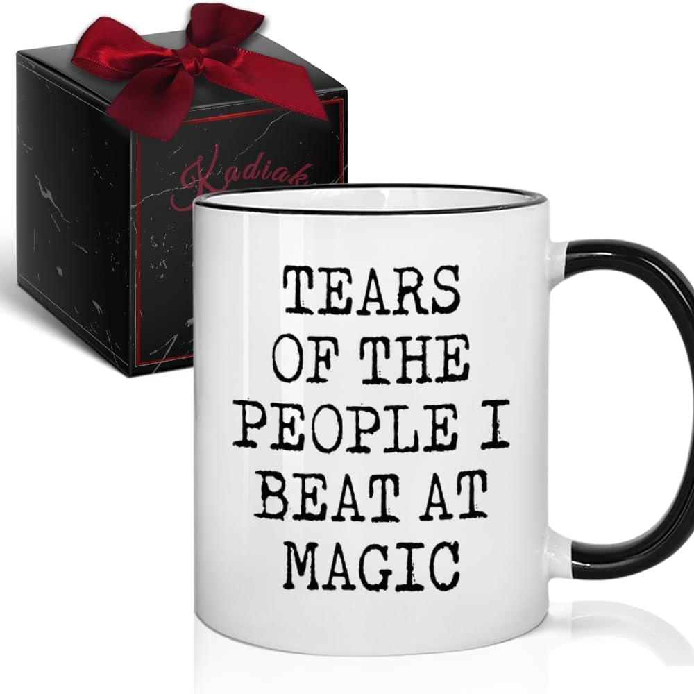 Taza de café divertida Tears of the People I Beat 11 oz