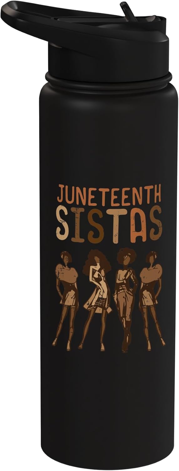 Botella de agua acero inoxidable aislada para mujeres y niñas