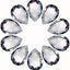 10 Colgantes Cristal 1.5pulg Prismas Ventanas FengShui