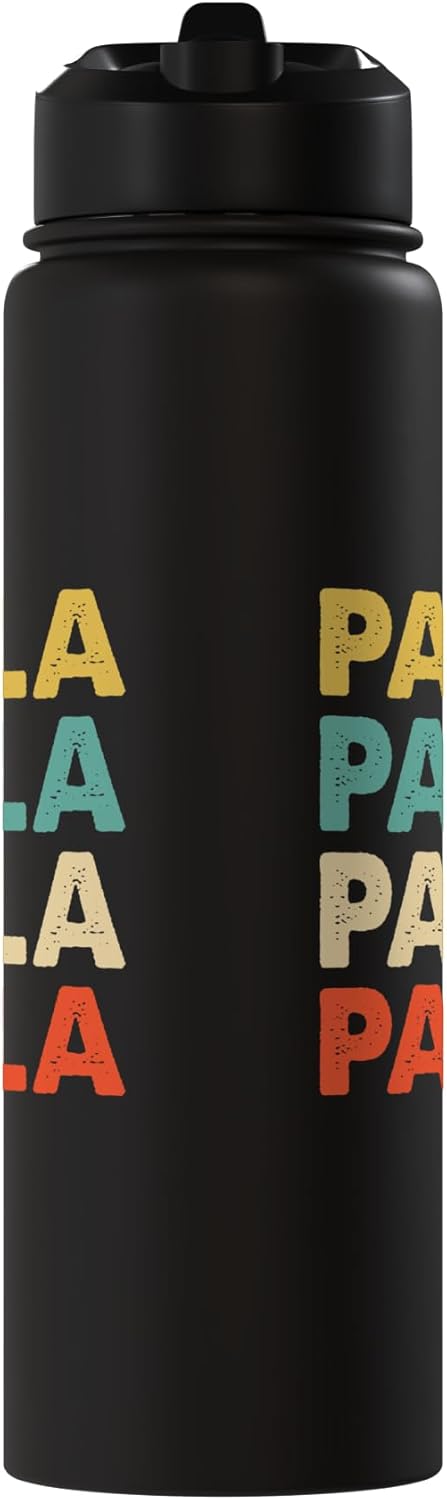 Botella de agua acero inoxidable sin BPA Paola Name