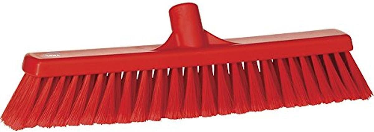 Escoba Empuje División Suave 16.5pp/ss Rojo