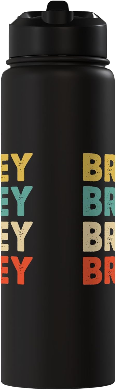 Botella de agua aislada de acero inoxidable Briley Name