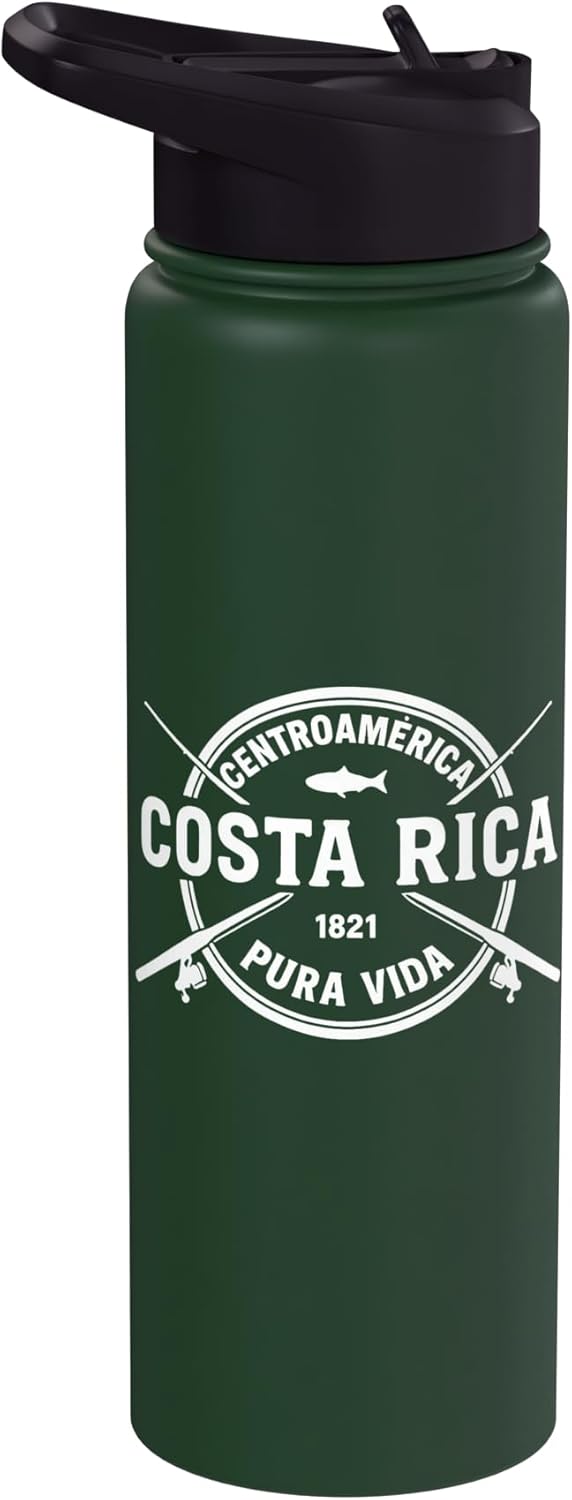 Botella de agua aislada de acero inoxidable Pura Vida