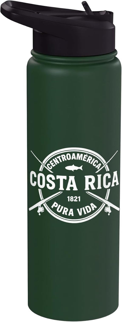 Botella de agua aislada de acero inoxidable Pura Vida