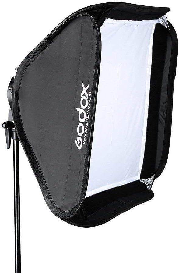 Difusor softbox plegable 31x31pulg con soporte S para V1 AD200Pro