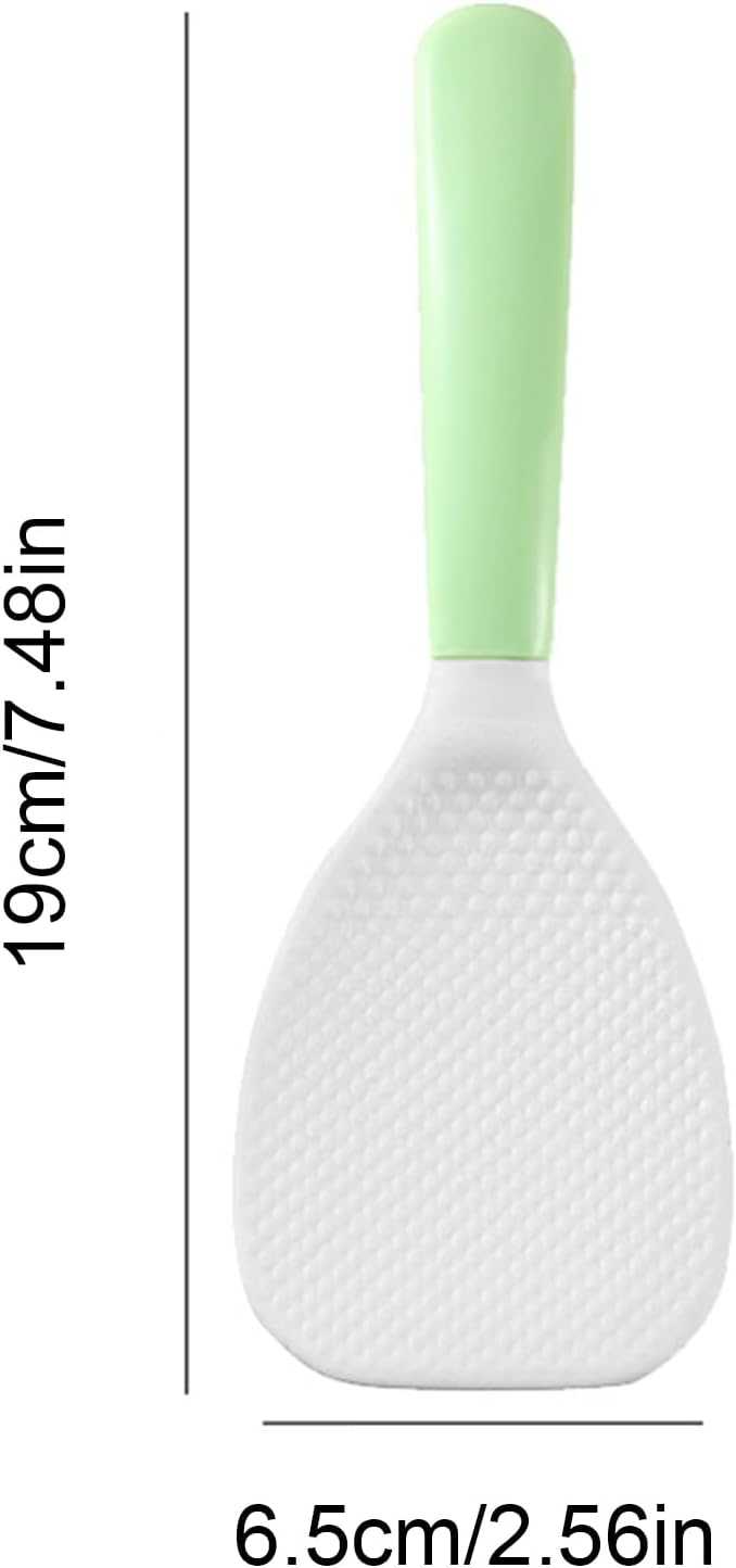 Paleta arroz antiadherente cuchara plástica resistente cocina