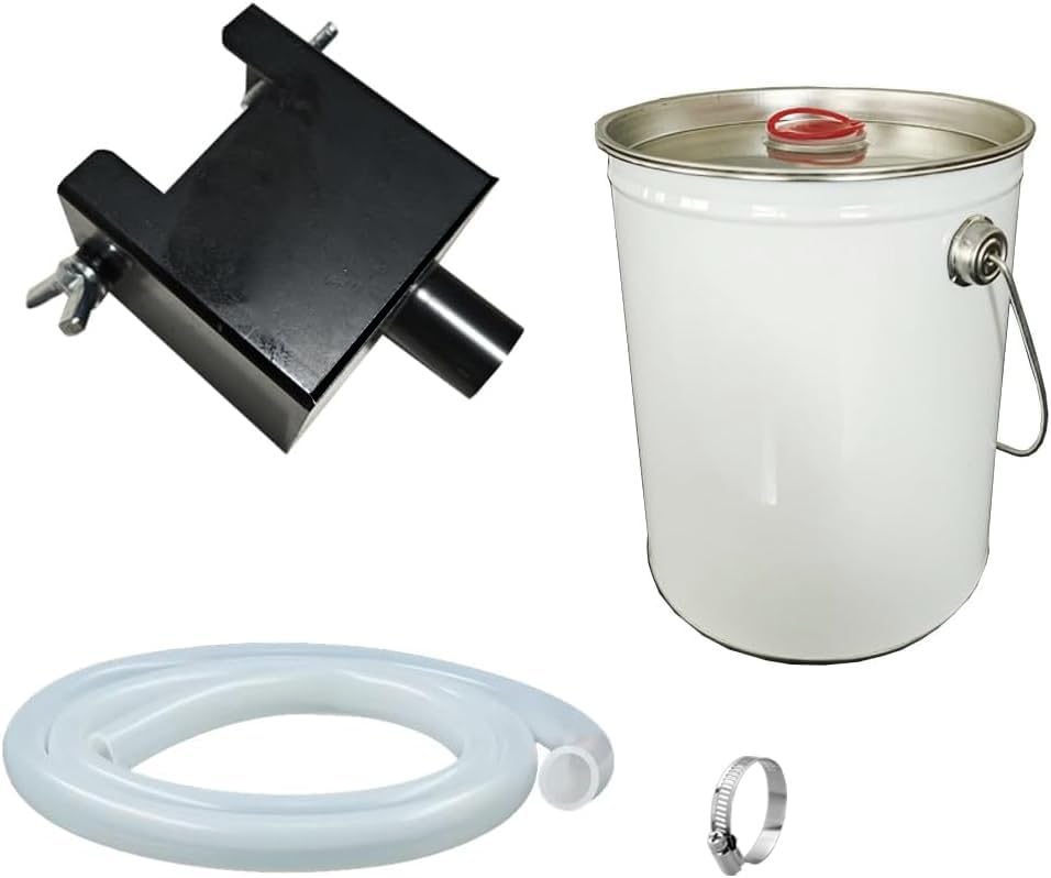 Accesorio cubo grasa universal para parrillas pellets