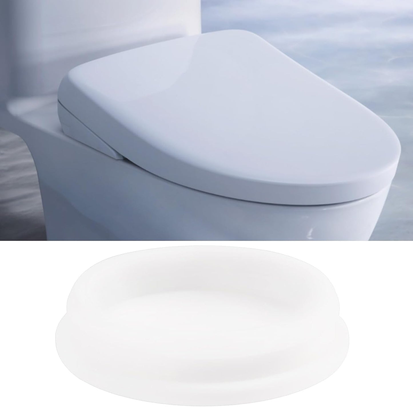 Tapón silicona comp para inodoro TOTO 1.752x2.224pulg