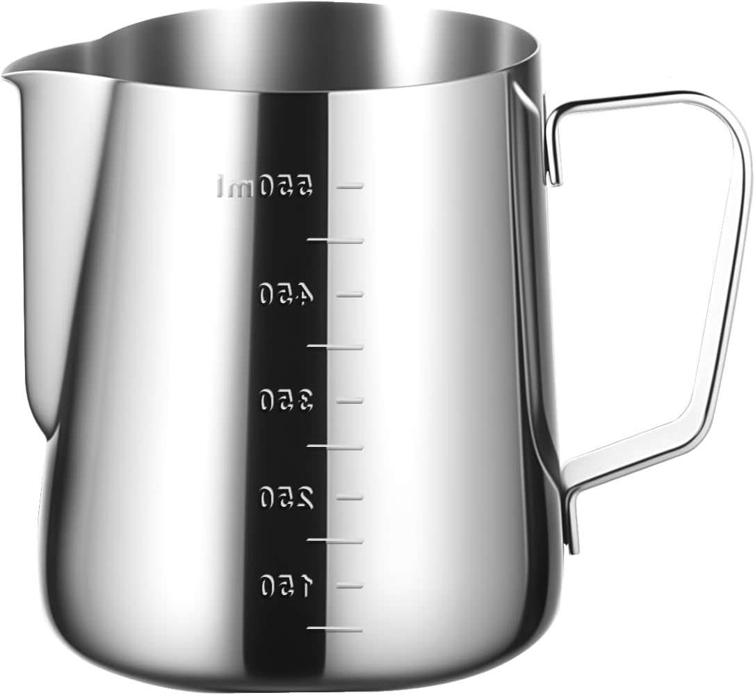 Máquina café compacta 20 bar varilla vapor jarra acero inox