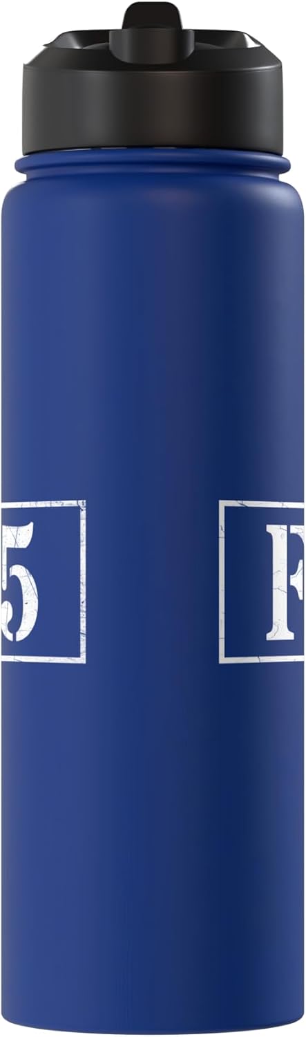 Botella de agua aislada de acero inoxidable F-35 Fighter Crew Aviation Pride