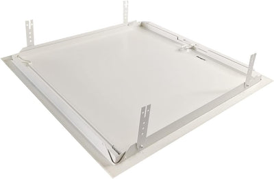 Puerta acceso acero 16x16pulg 4 tiras fijación panel yeso