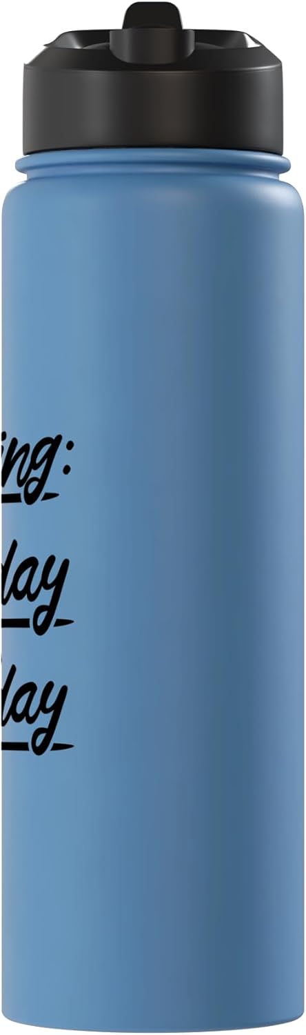 Botella de agua acero inoxidable para maestros sin BPA