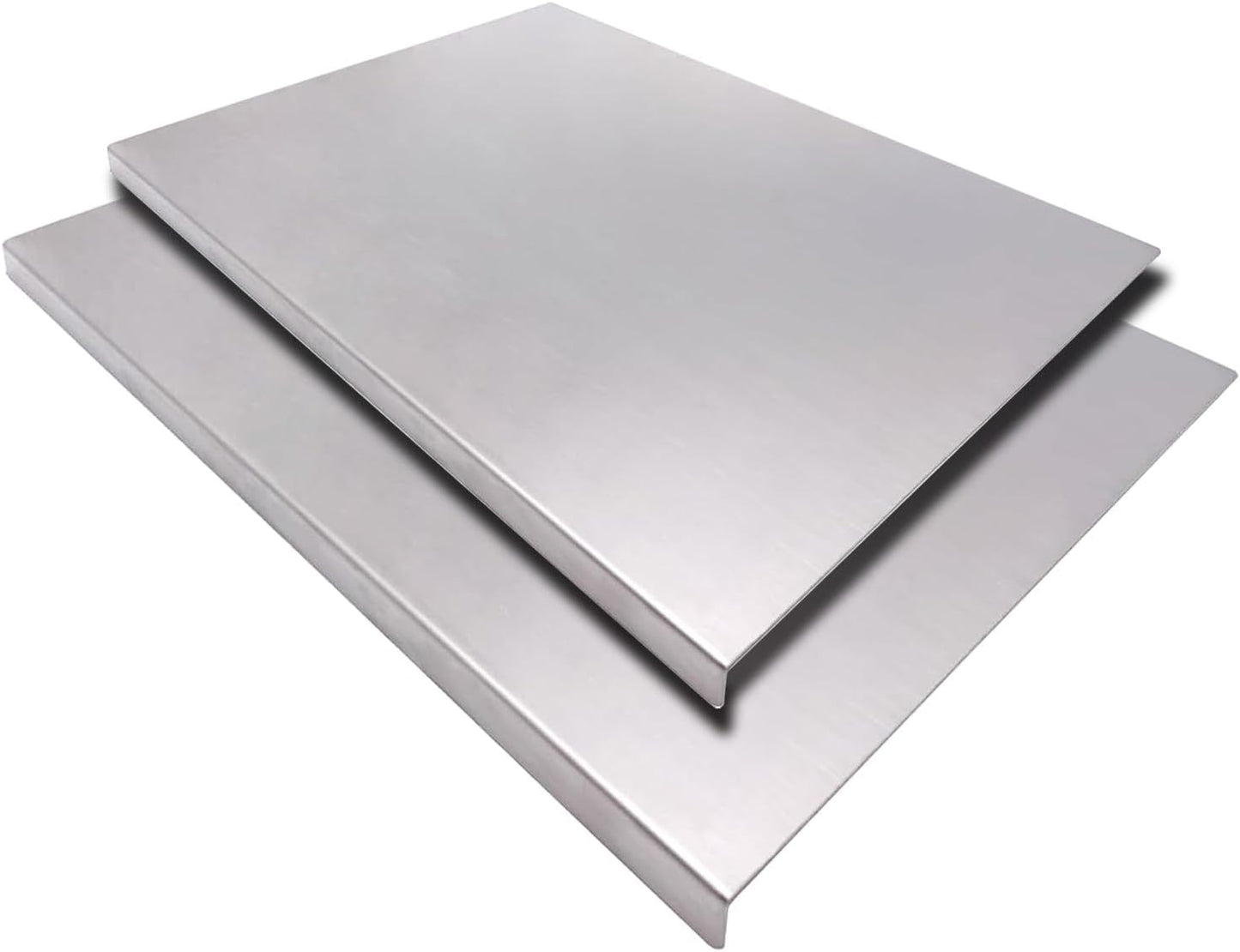 Tabla cortar acero inox 304 doble cara cocina camping