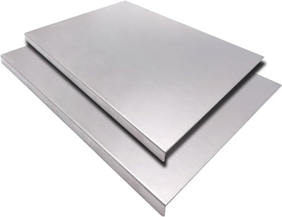 Tabla cortar acero inox 304 doble cara cocina camping